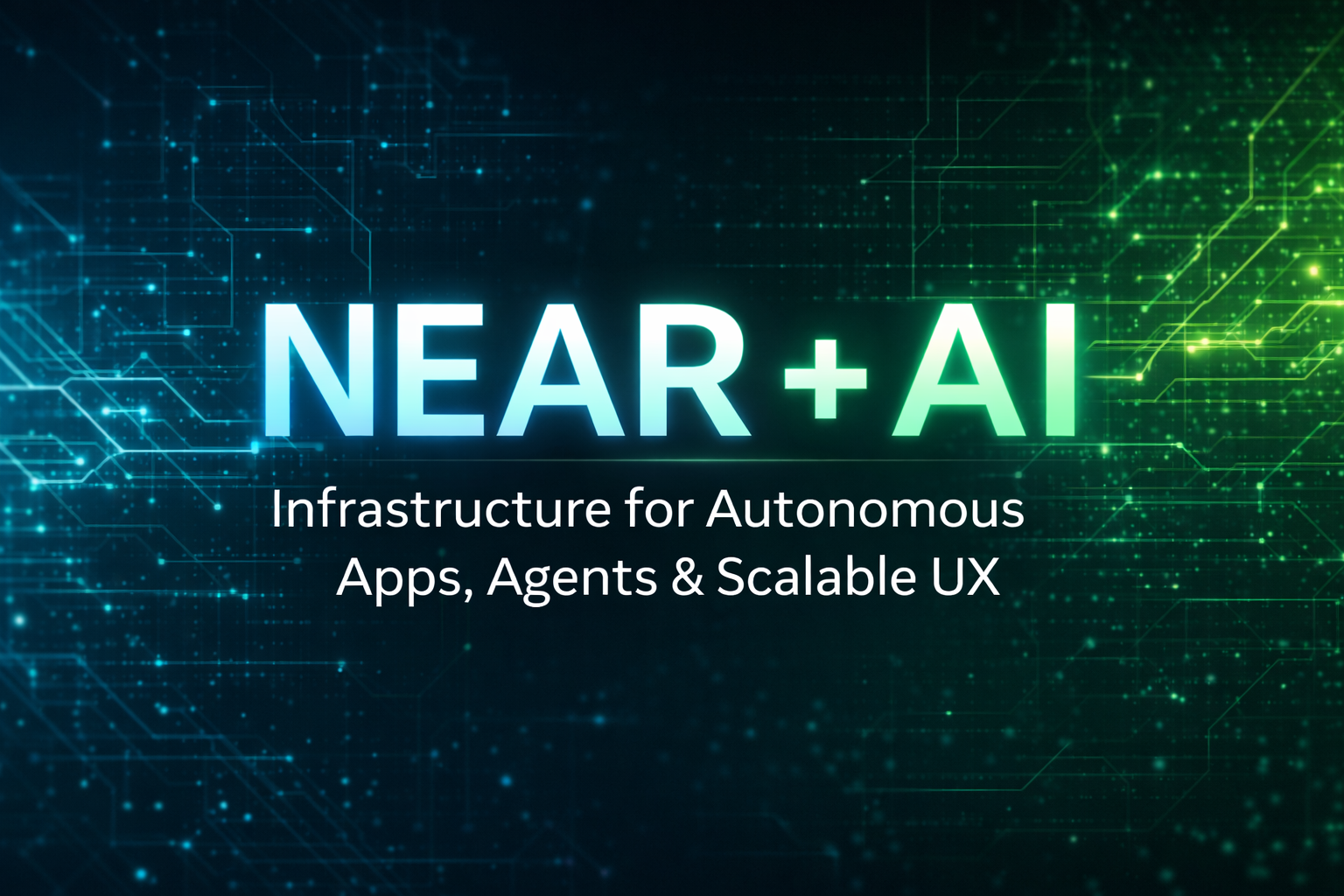 NEAR and AI infrastructure report