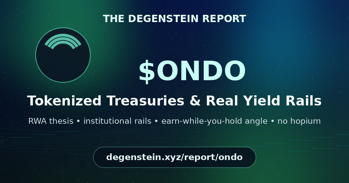 ONDO Report Cover